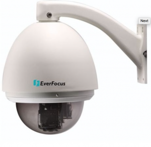 EverFocus EPTZ1000 PTZ Security Camera, Outdoor Day Night - VDC Vandelta